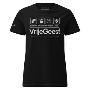 Vrije Geest ( Free spirit) Women’s Fitted t-shirt