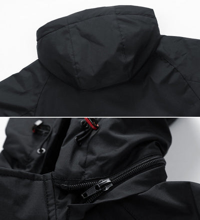 Men's Outdoor Casual Hooded Shell Jacket