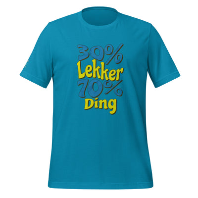 30% lekker 70% Ding