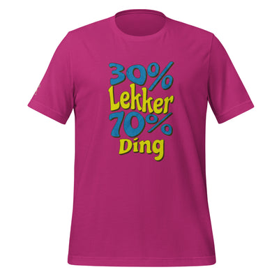 30% lekker 70% Ding