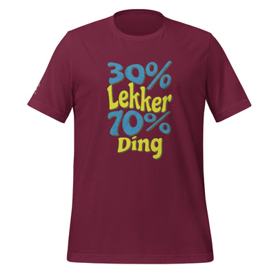 30% lekker 70% Ding