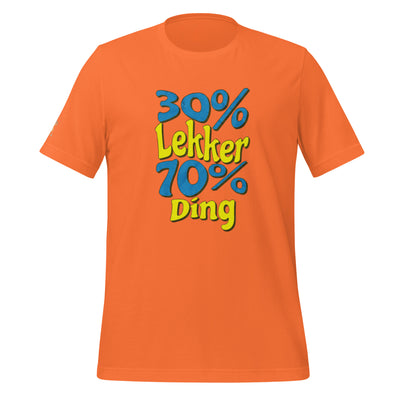 30% lekker 70% Ding