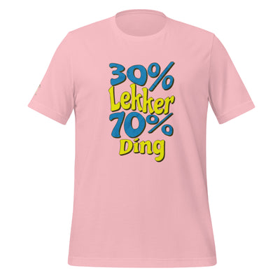 30% lekker 70% Ding