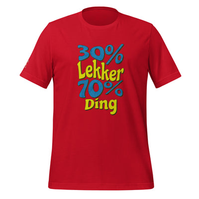 30% lekker 70% Ding