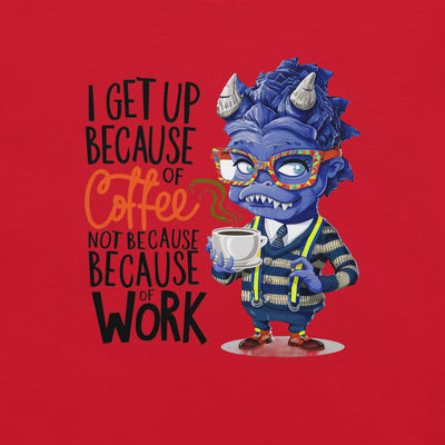 Ik sta op vanwege koffie