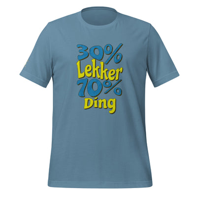 30% lekker 70% Ding